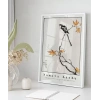 Numata Kashu Japon Uzun Kuyruklu Baştankara ve Akçaağaç Poster