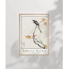 Numata Kashu Japon Uzun Kuyruklu Baştankara ve Akçaağaç Poster