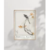 Numata Kashu Japon Uzun Kuyruklu Baştankara ve Akçaağaç Poster
