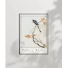 Numata Kashu Japon Uzun Kuyruklu Baştankara ve Akçaağaç Poster