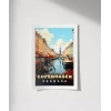 Nyhavnın Renkli Kanalları Poster