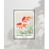 Ohara Koson İki Japon Balığı Poster