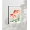 Ohara Koson İki Japon Balığı Poster