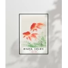 Ohara Koson İki Japon Balığı Poster