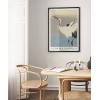 Ohara Koson İki Turna Poster