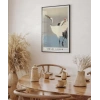 Ohara Koson İki Turna Poster