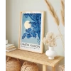 Ohara Koson Mehtaplı Gecede Çiçek Açan Kiraz Poster