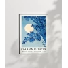 Ohara Koson Mehtaplı Gecede Çiçek Açan Kiraz Poster