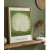 Ohara Koson Peacock Poster