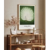 Ohara Koson Tavuskuşu Poster