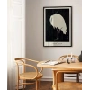 Ohara Koson Yağmurda Ak Balıkçıl Poster