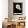 Ohara Koson Yağmurda Ak Balıkçıl Poster