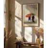 Ohara Koson Yağmurda İki Kadın Poster