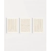 Organik Akış ve Desen Sanatı Triptik 3lü Poster