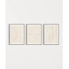 Organik Akış ve Desen Sanatı Triptik 3lü Poster