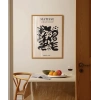 Organik Siyah Kompozisyon Poster