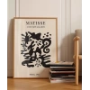 Organik Siyah Kompozisyon Poster