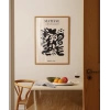 Organik Siyah Kompozisyon Poster