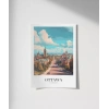 Ottawanın Tarihi Dokusu Poster
