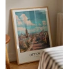 Ottawanın Tarihi Dokusu Poster