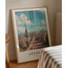 Ottawanın Tarihi Dokusu Poster