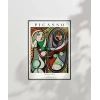 Pablo Picasso Ayna Karşısındaki Kız Poster
