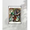 Pablo Picasso Ayna Karşısındaki Kız Poster