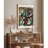 Pablo Picasso Ayna Karşısındaki Kız Poster
