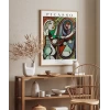 Pablo Picasso Ayna Karşısındaki Kız Poster