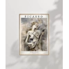 Pablo Picasso Mandolinli Kız Poster