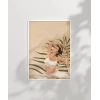 Palmelerin Arasında Yoga Poster