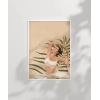 Palmelerin Arasında Yoga Poster