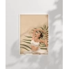 Palmelerin Arasında Yoga Poster