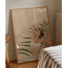 Palmelerin Arasında Yoga Poster