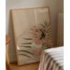Palmelerin Arasında Yoga Poster