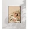 Palmelerin Arasında Yoga Poster