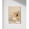 Palmelerin Arasında Yoga Poster