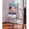 Palmiyeler Arasında Şehir Işıkları Poster