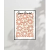 Paris Flower Market Poster