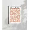 Paris Flower Market Poster