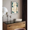 Pastel Beyaz Çiçekler Poster