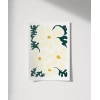 Pastel Beyaz Çiçekler Poster