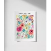Pastel Çiçek Bahçesi Poster