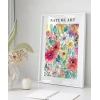 Pastel Çiçek Bahçesi Poster