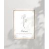 Patience Temalı Minimalist Poster
