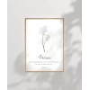 Patience Temalı Minimalist Poster