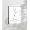 Patience Temalı Minimalist Poster