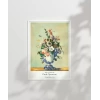 Paul Cézanne Rokoko Vazoda Çiçekler 2 Poster
