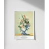 Paul Cézanne Rokoko Vazoda Çiçekler 2 Poster