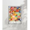 Paul Klee Kum Üzerinde Bitki Örtüsü Poster